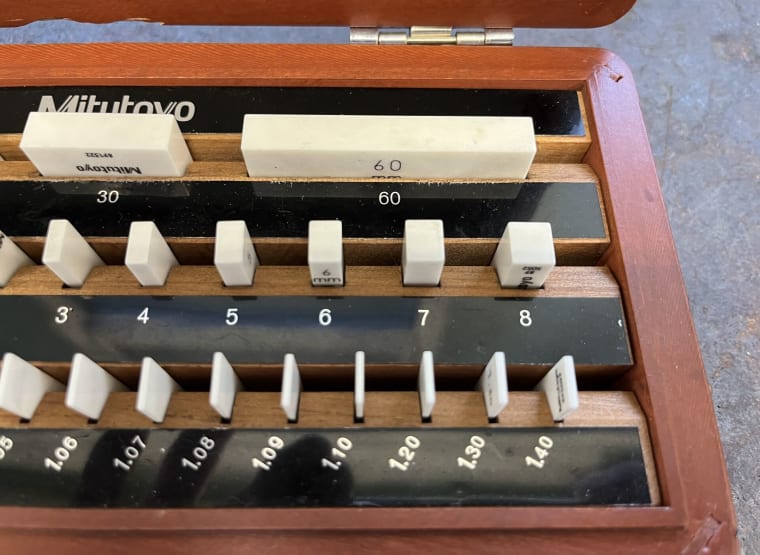 MITUTOYO Gauge block box покупайте б/у