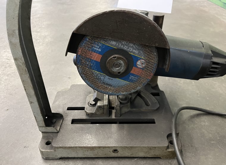 Metabo cut off shop grinder
