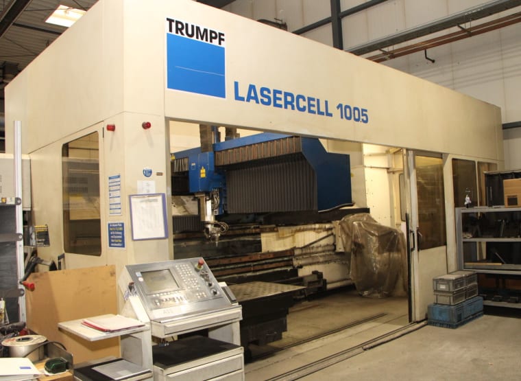 TRUMPF LASERCELL TLC 1005 3D laser cutting system