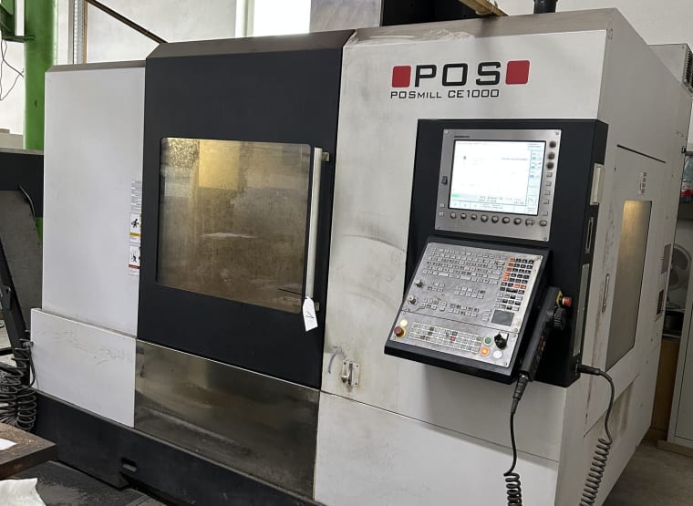 POS POSMILL CE 1000 CNC vertical machining centre