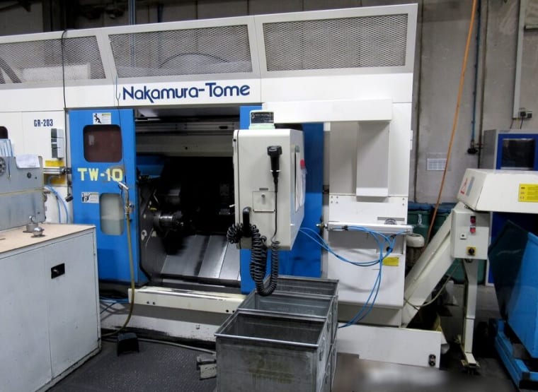 Máquina de tornear CNC NAKAMURA-TOME TW-10
