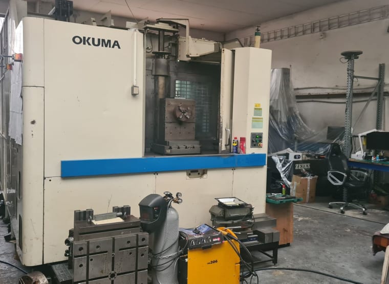 Centro de mecanizado horizontal CNC OKUMA MX-50HB