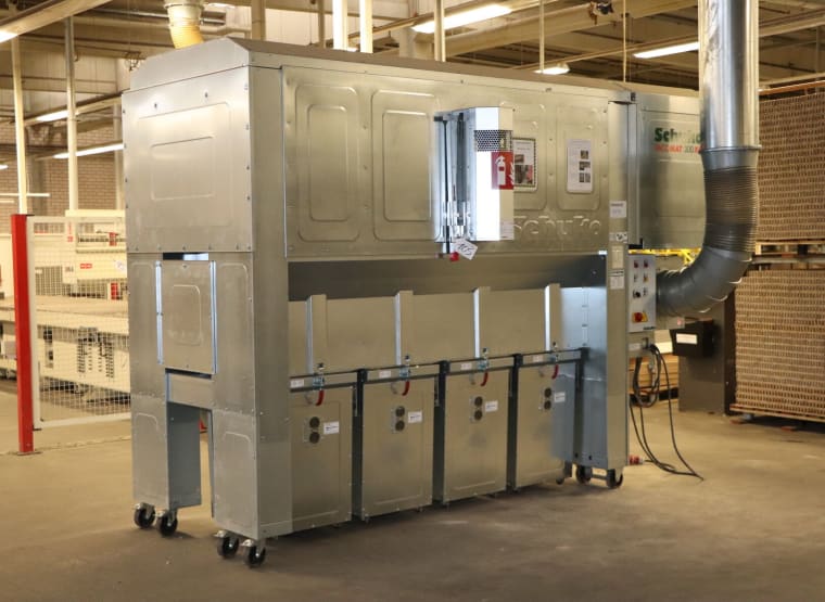 SCHUKO VACOMAT 300 XP Clean air extraction system
