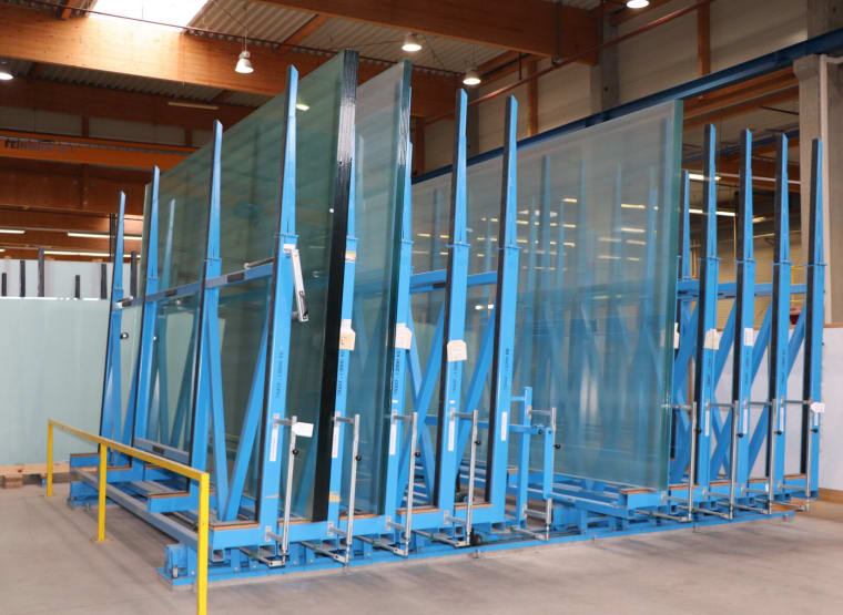 HEGLA KPL III S MZ Sliding glass shelves