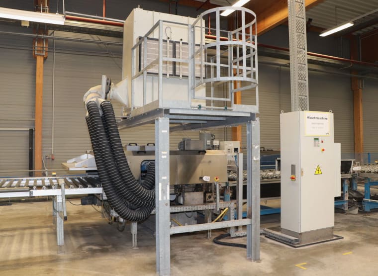 BENTELER Continuous washer for flat glass