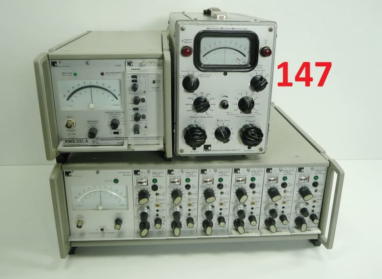 HOTTINGER Lot measuring amplifier ( 3pcs) (5kHz)