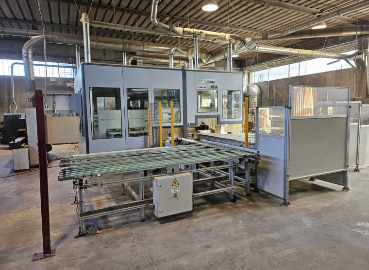 Centro de maquinagem CNC (madeira) WORKING PROCESS LOGOS IWC 3500