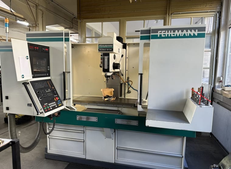 Centro de mecanizado vertical FEHLMANN Picomax 80 - CNC 2/3