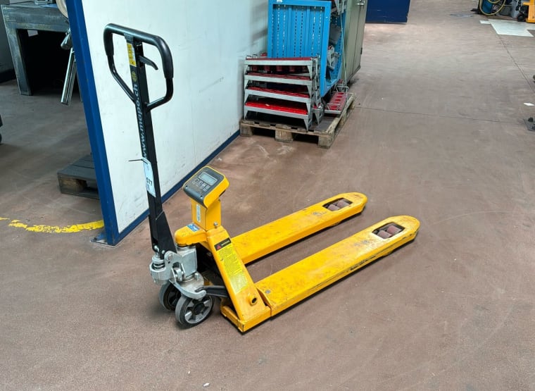 MAPO HP ESR 20 hand pallet truck with scales