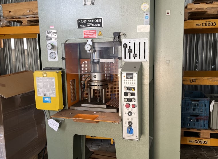 HANS SCHOEN TES16 hydraulic press