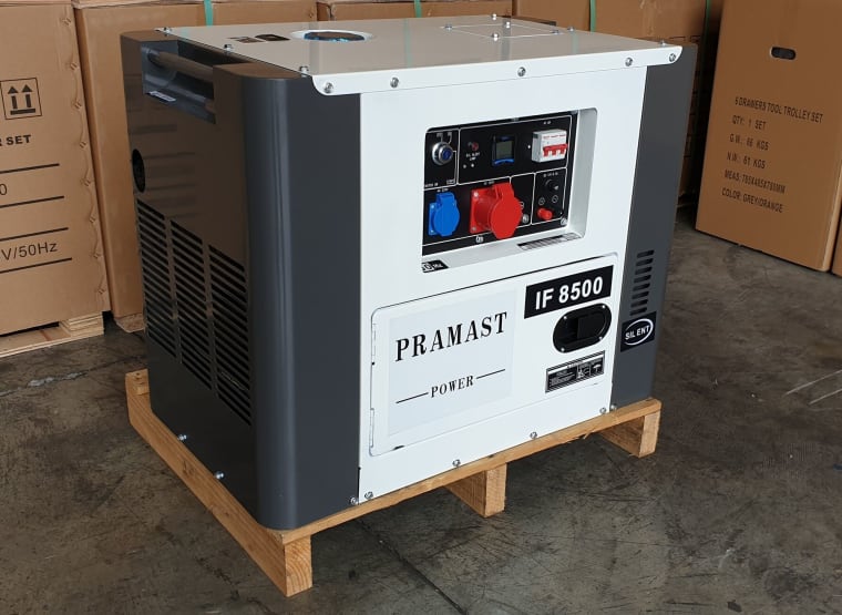 PRAMAST IF8500 Dreiphasiger Stromerzeuger 5 kW