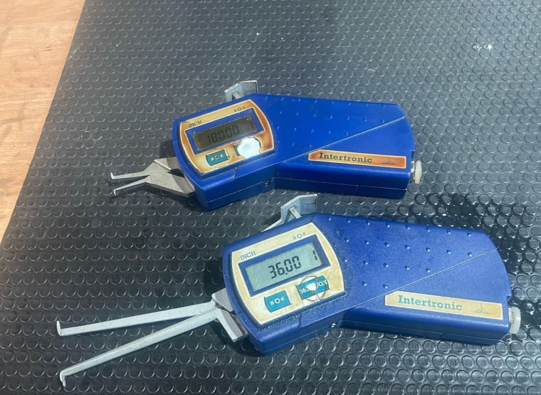 INTERTRONIC EID internal measuring devices, 2 pieces