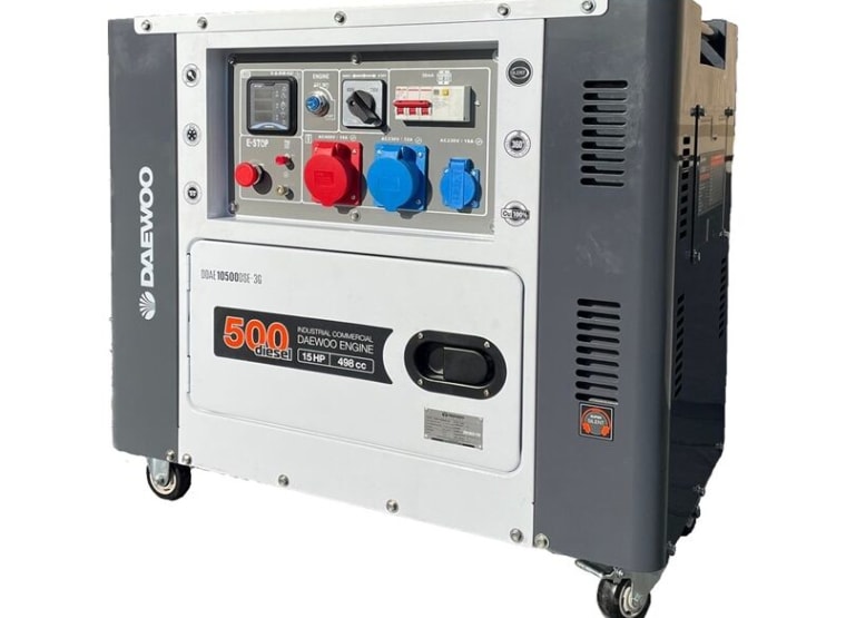 DAEWOO DDAE10500DSE-3G Diesel power generator 8.1KVA