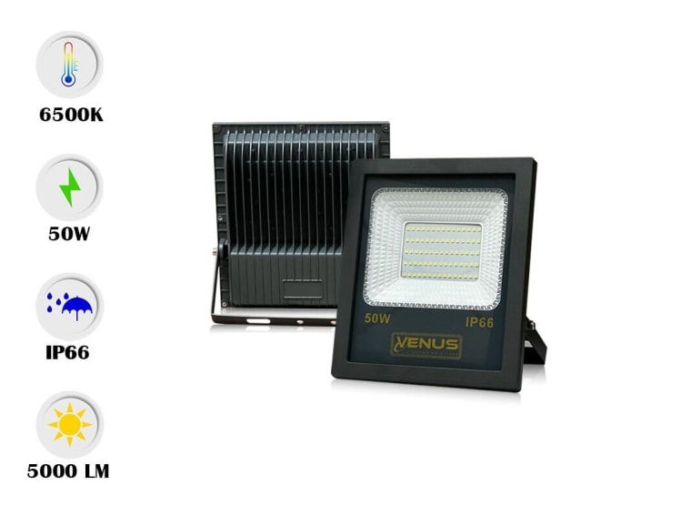 VENUS 20 x Floodlight 50W LED Waterproof IP66 - 6500K Daylight