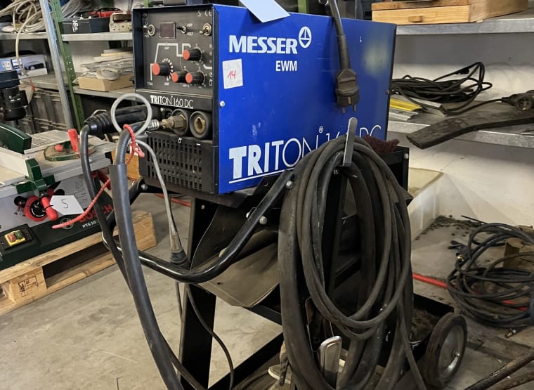 MESSER TRITON 160 DC TIG welding machine
