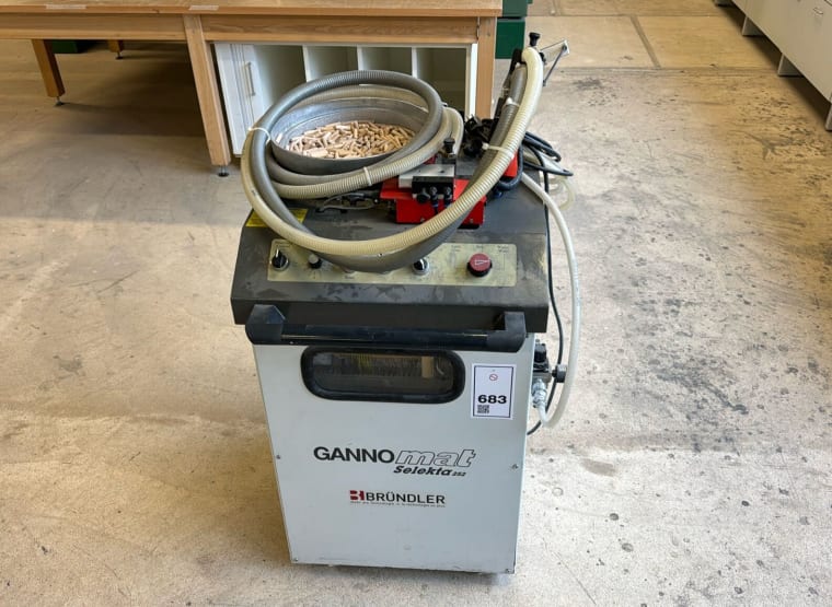 GANNOMAT SELEKTA 252 automatic dowel insertion machine