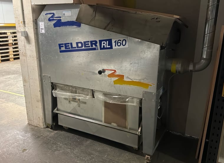 Sistema de extracción (madera) FELDER RL 160 MAN