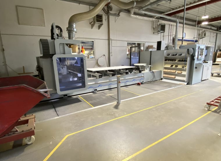 Centro de maquinagem CNC (madeira) WEEKE BMG 211 / Venture 240L