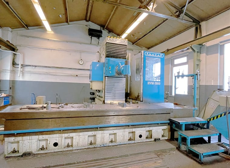 ANAYAK HVM-3800 CNC travelling column milling machine