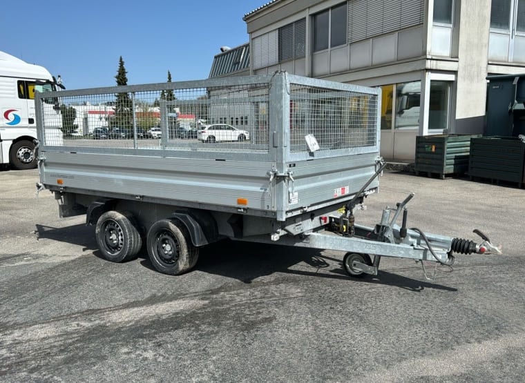 HUMBAUR HTK 3500 material transport trailer