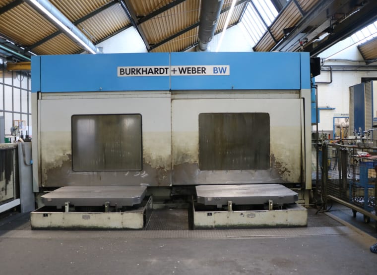 BURKHARDT + WEBER MC 120 CNC Bearbeitungszentrum