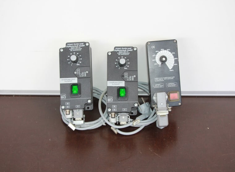 SCHULZ RQS A-755355 Control units, 3 pcs for bowl feeders, linear feeders
