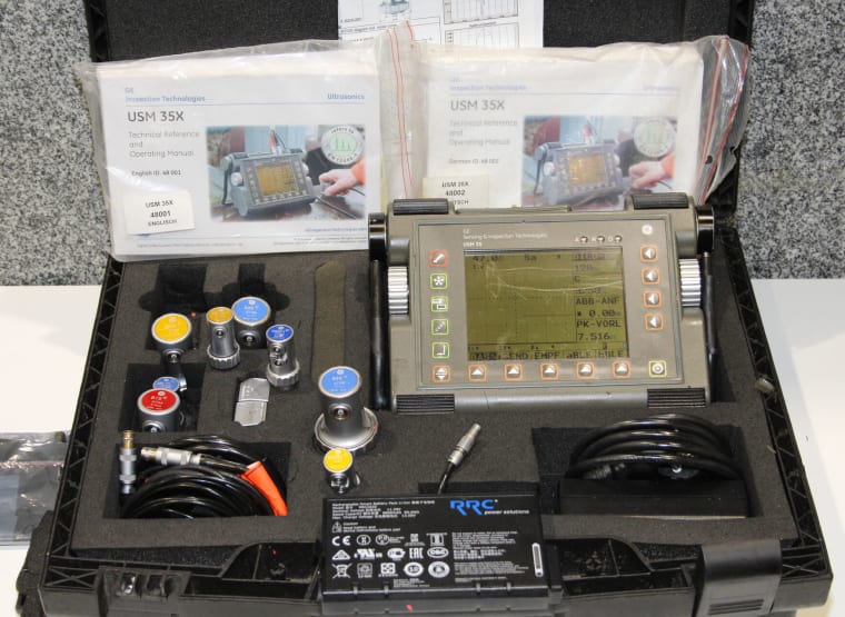 GE USM 35 XS Lemo electronic inspection device