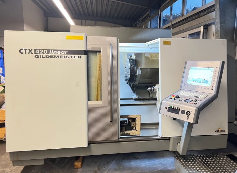 GILDEMEISTER CTX 420 V 3 Linear CNC Turning & Milling Centre