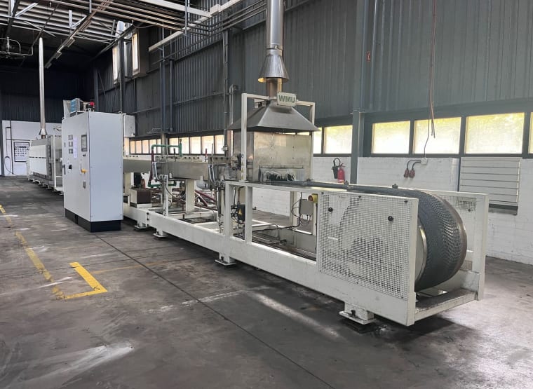 WMU VKD 4200/ H-600 Conveyor belt annealing furnace
