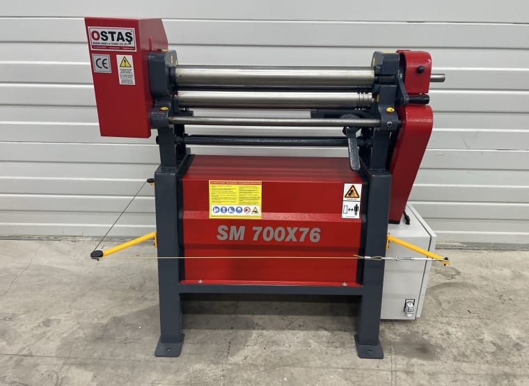 OSTAS SM 700 x 76 Sheet bending machine