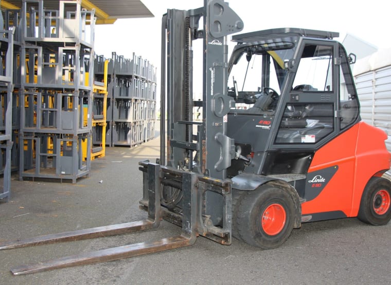 LINDE E 80-01/900 Electric forklift truck