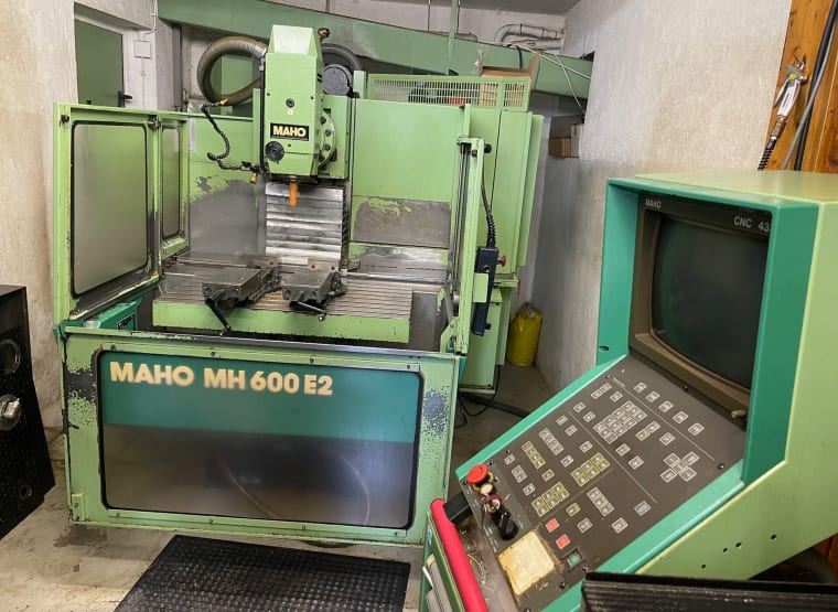 MAHO MH 600 E CNC milling machine