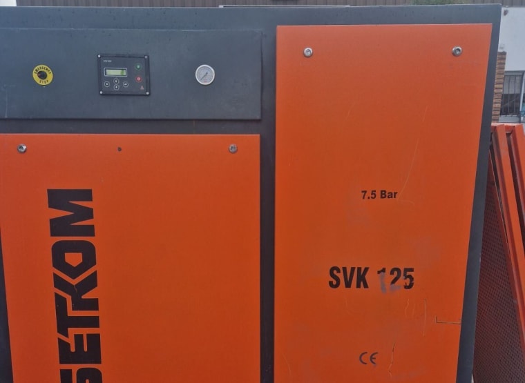 Compressor de pistão SETKOM SVK 125