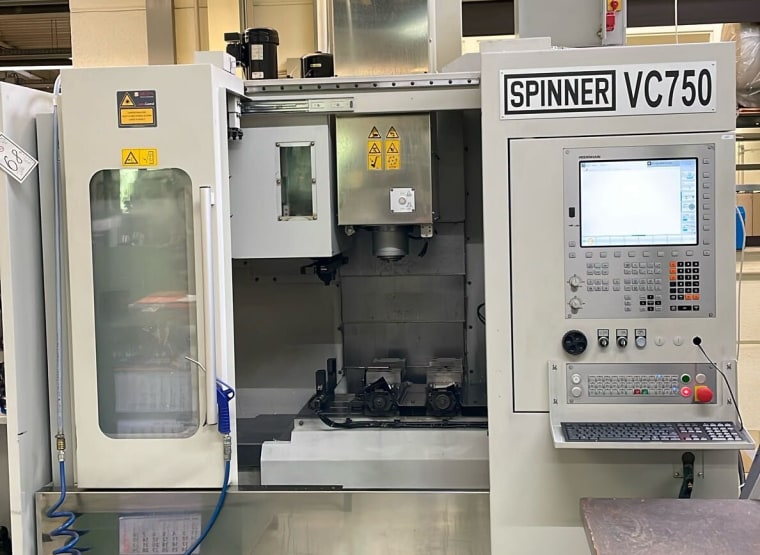 SPINNER VC 750 vertical machining center