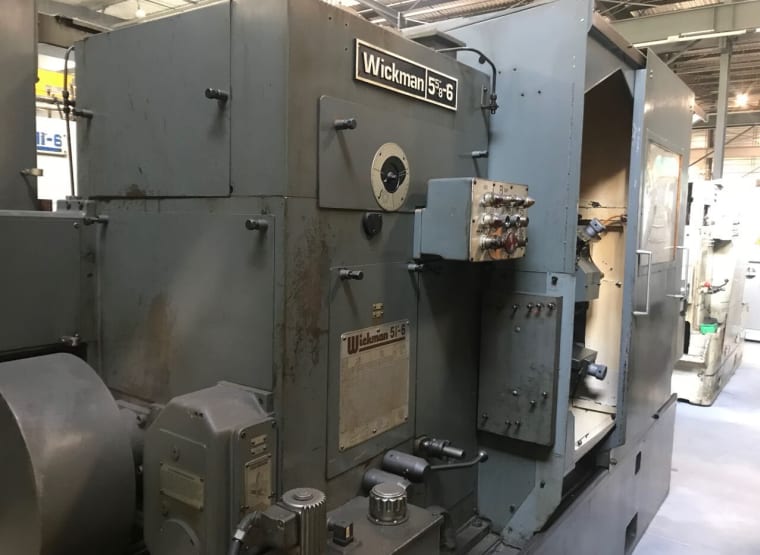 WICKMAN 5'' 5/8 x6 AUTOMATIC MULTISPINDLE LATHE