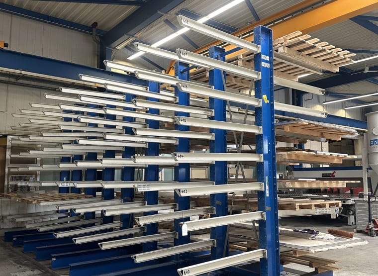 FISCHER Lot cantilever racks without contents