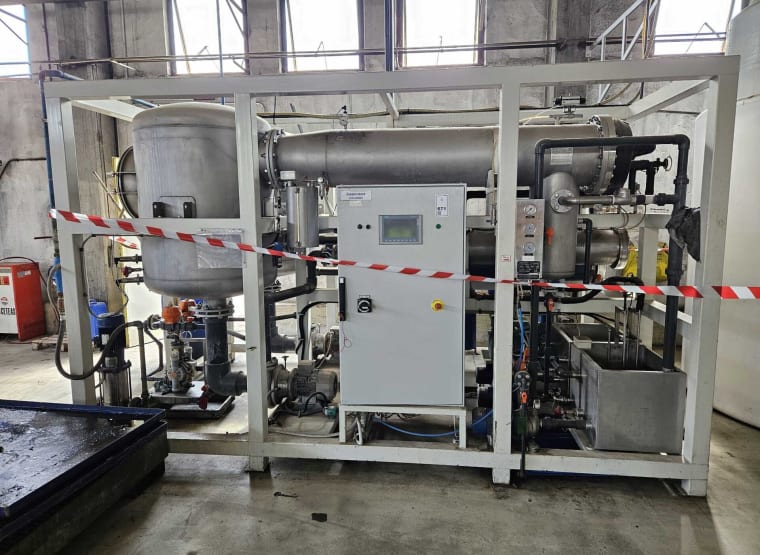 Impianto di evaporazione acqua di emulsione FORMECO WT300HP-CF2E