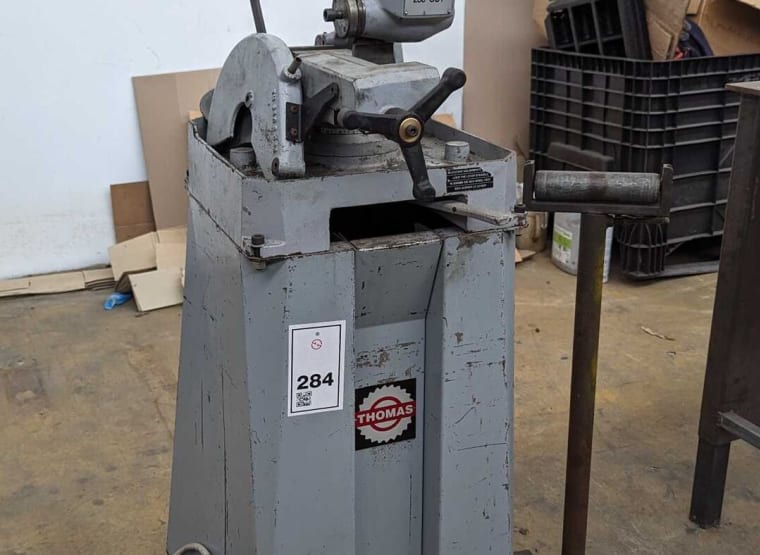 Disassembled metal cutting machine THOMAS 250 CUT