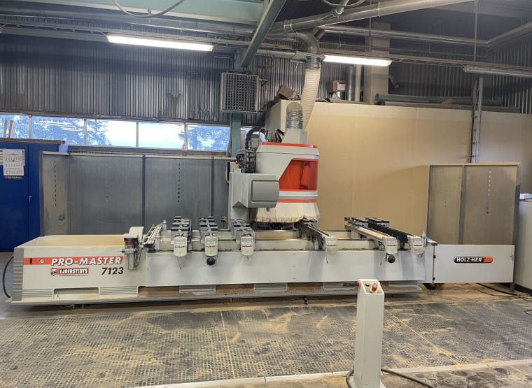 HOLZ-HER Pro-Master 7123K 4 Axis CNC