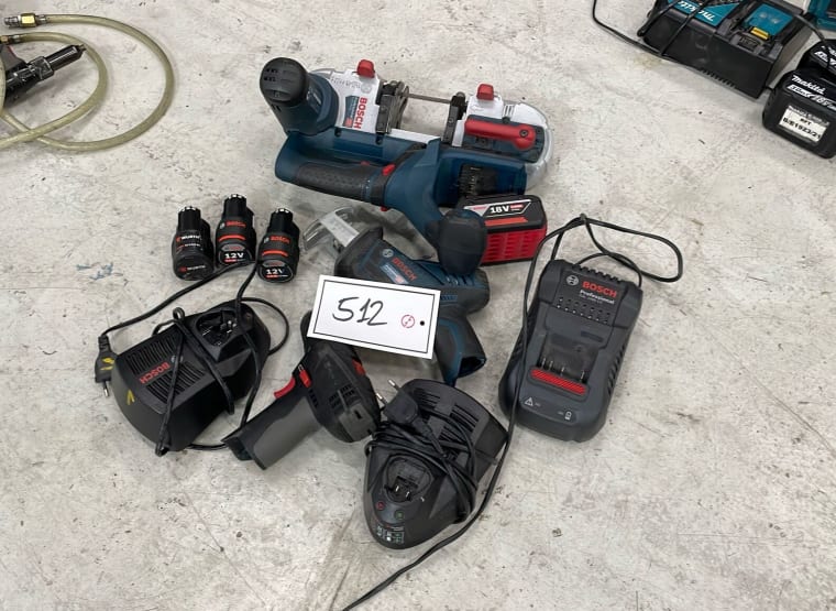 BOSCH Lot Akülü Aletler (3 adet)