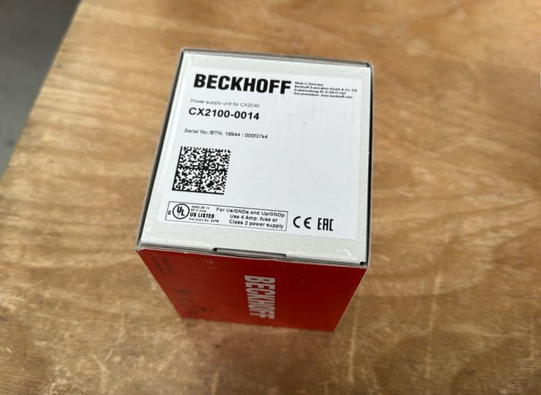 BECKHOFF CX 2100 - 0014 Power supply unit