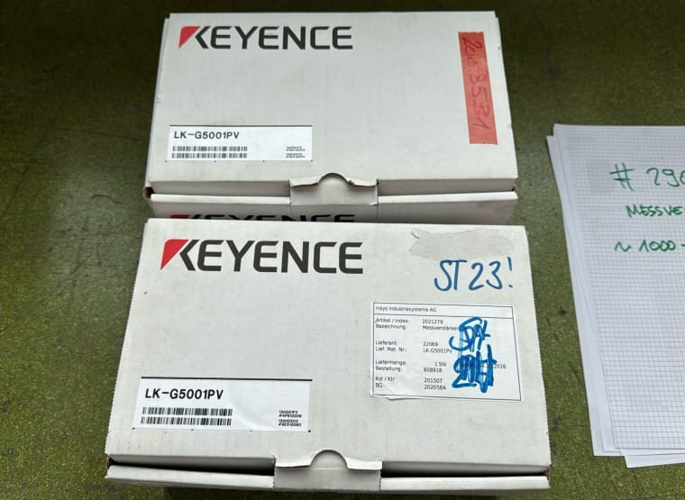 Друга индустрия KEYENCE LK - G5001TV