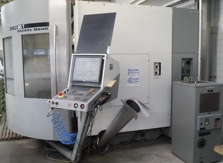 DMG DMU 80 t 3-axis vertical machining center