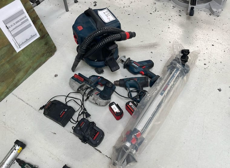 BOSCH Lot Hand/Power Tools (5 pcs.)