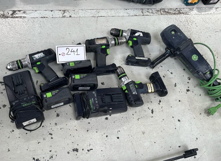 FESTOOL Lot Elektrické náradie (5 ks)