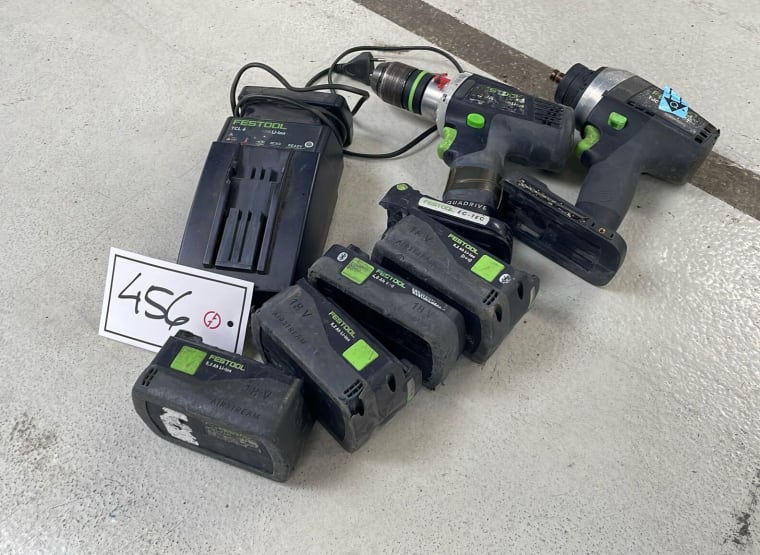 Akumulátorové vrtačky FESTOOL Lot (2 ks)