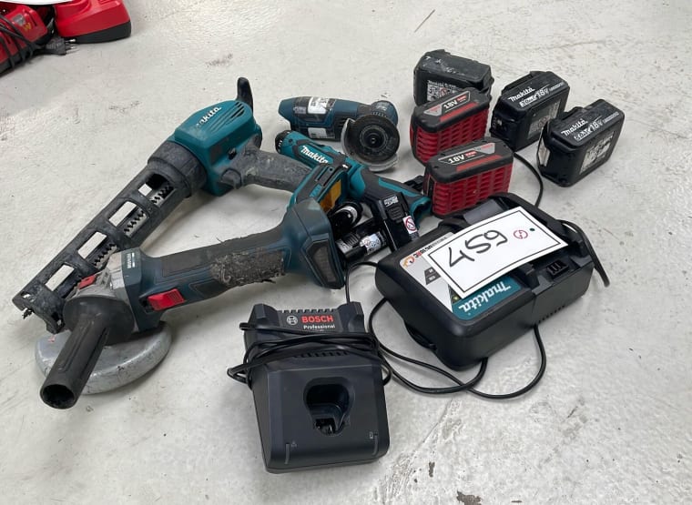 Lot Cordless Tools (3 pcs.)