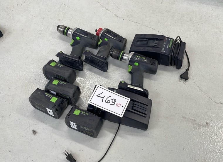 FESTOOL Lot Аккумуляторные дрели (3 шт.)