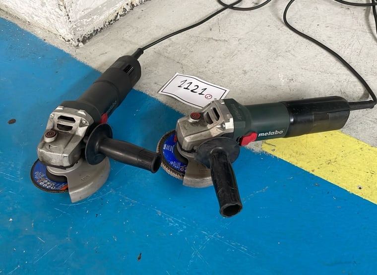 METABO Lot Angle Grinders (2 pcs.)