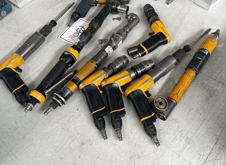 ATLAS COPCO Lot Pneumatic Tools (9 pcs.)